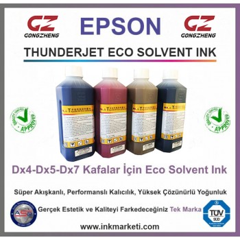 Thunderjet Eko Solvent İnk Boya Mürekkep